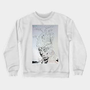 Tree head ice cream Palace Crewneck Sweatshirt